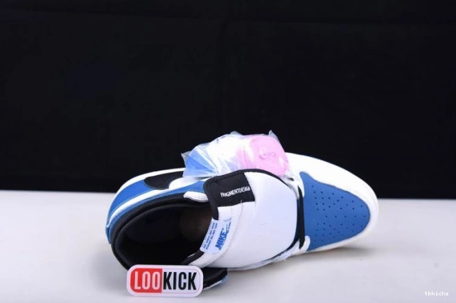 Cheap TB Scott DH3227-105 and Travis Blue 1 Air White Jordan 0802